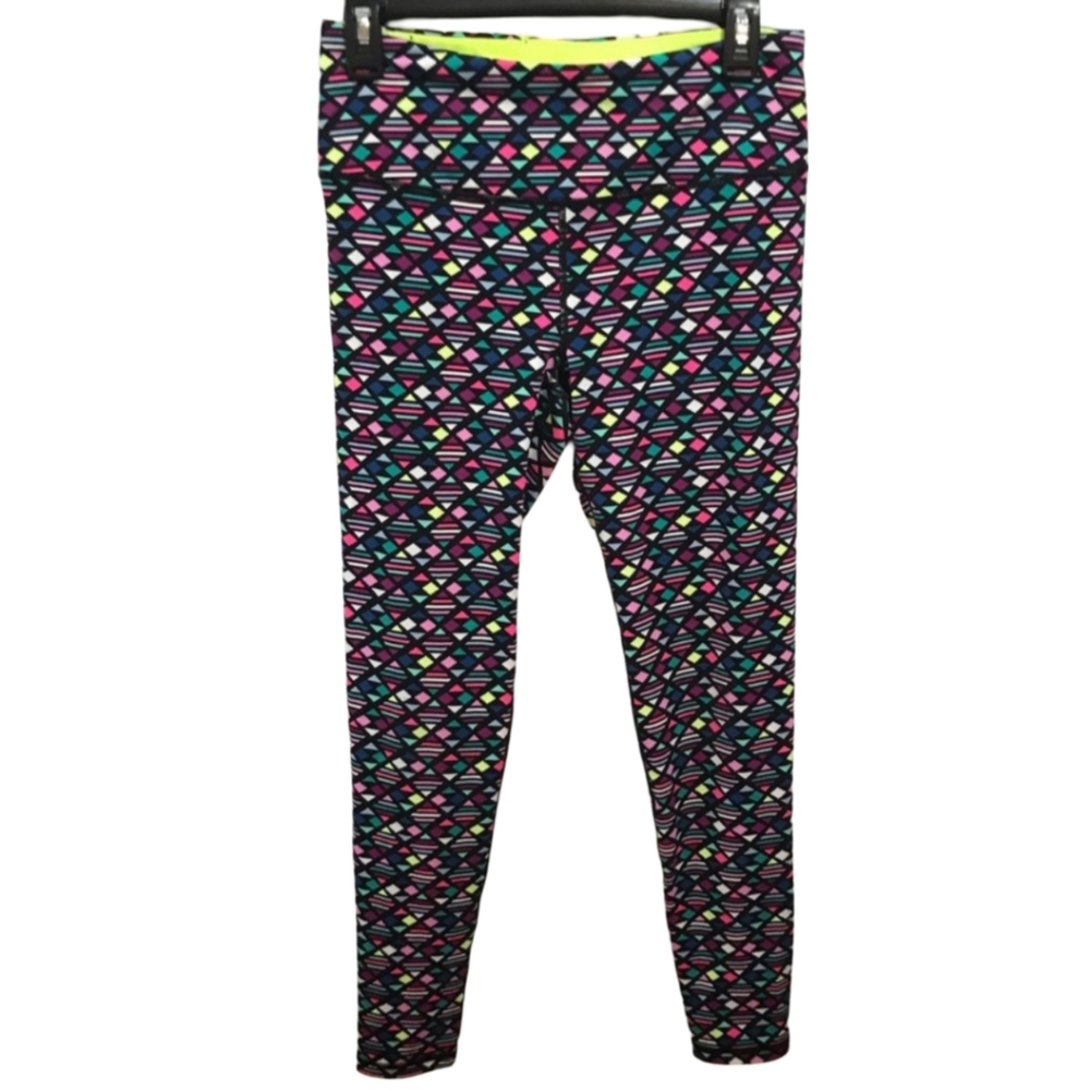 Victoria’s Secret VSX Sport Knockout tribal geometric Leggings Sz Medium